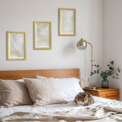 Photo frame wall Paint texture traces of paint minimalism