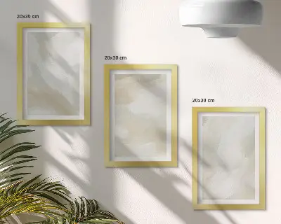 Photo frame wall minimalist paint texture wall art