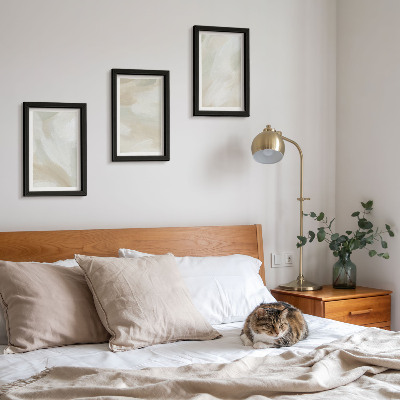 Photo frame wall Paint texture traces of paint minimalism