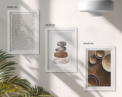 Photo frame wall Textures in art modern design