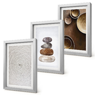Photo frame wall Textures in art modern design