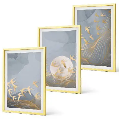 Birds in the sky wall art set set of wall art