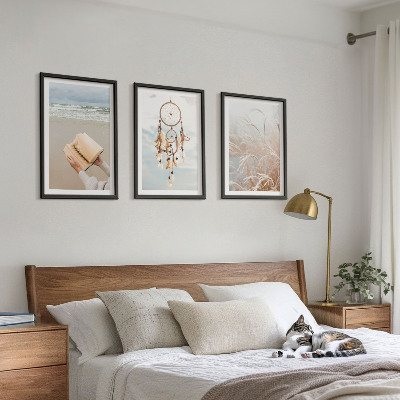 Wall art set Peaceful summer boho landscapes
