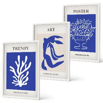 Wall art set Matisse's abstract posters