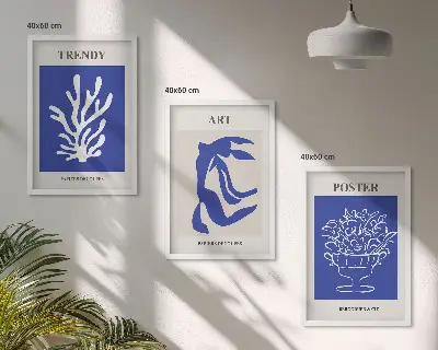 Wall art set Matisse's abstract posters