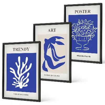 Wall art set Matisse's abstract posters