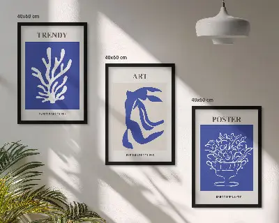 Wall art set Matisse's abstract posters