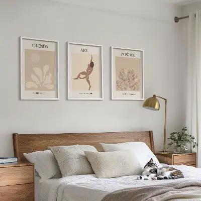 Matisse abstract forms wall art set a gallery-style wall art collection