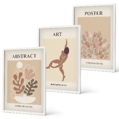 Wall art set Matisse's stylish compositions