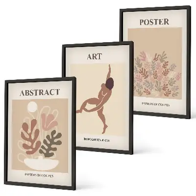 Matisse Wall Art Set stylish compositions