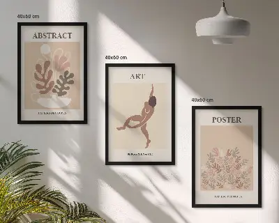 Wall art set Matisse's stylish compositions