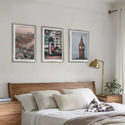 London Bridge and Big Ben wall art set 