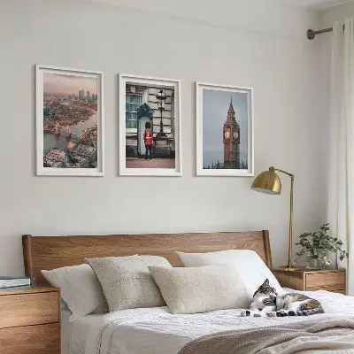 London Bridge and Big Ben wall art set 