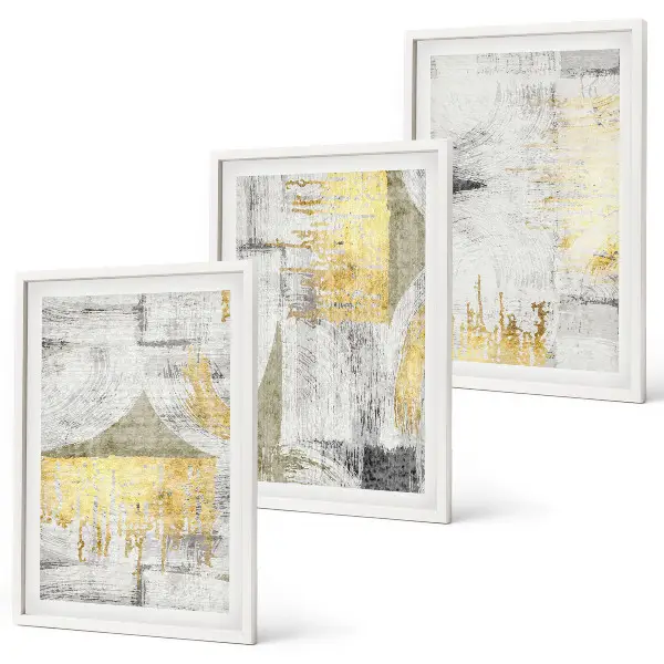 Wall art set Abstract fashionable painting patterns