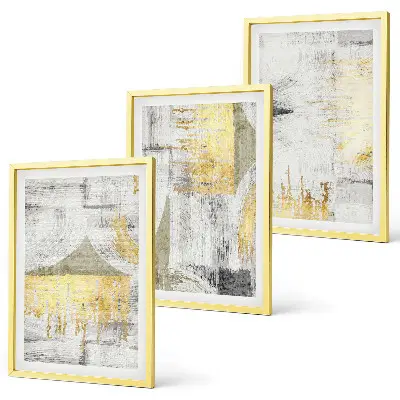 Wall art set Abstract fashionable painting patterns