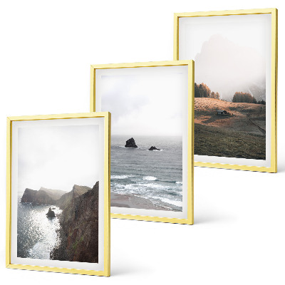 Wall art set Landscapes of mountains and sea