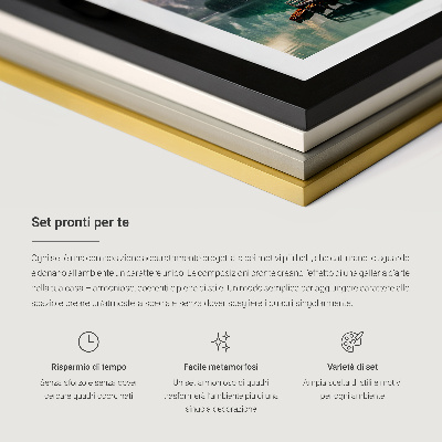 Three-piece wall art piece Abstract earth patterns