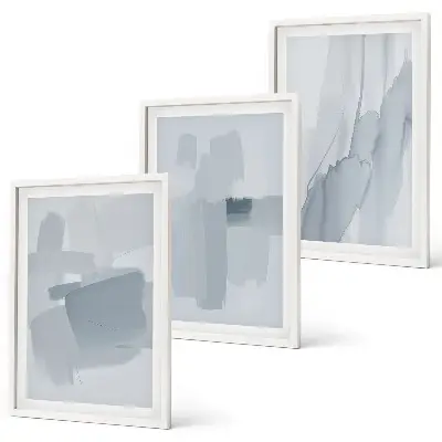 Wall art set Abstract watercolor art
