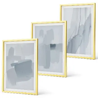 Wall art set Abstract watercolor art