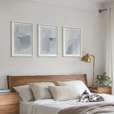 Wall art set Abstract watercolor art