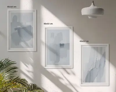 Wall art set Abstract watercolor art