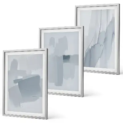 Abstract watercolor wall art set 