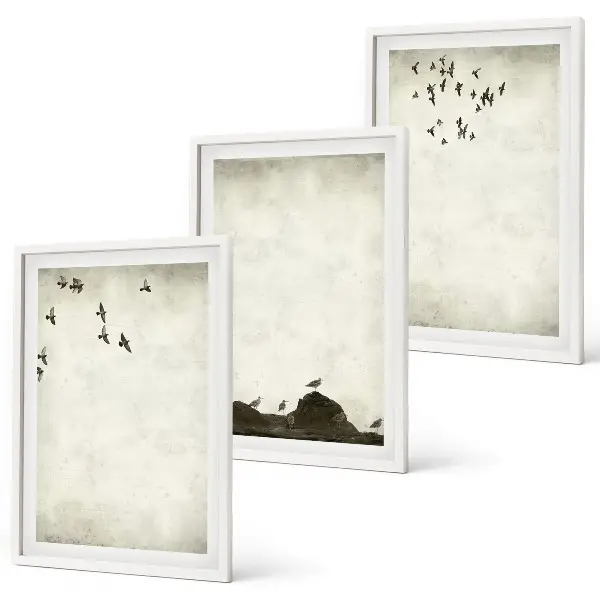 Flying Birds minimalism wall art set minimalist wall art set