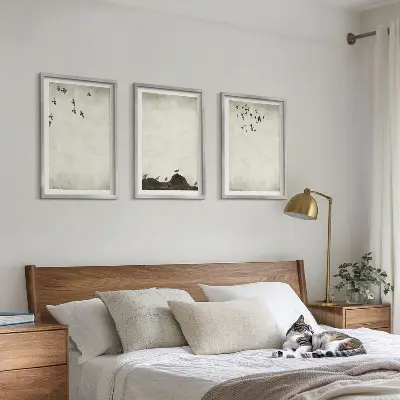 Flying Birds minimalism wall art set minimalist wall art set