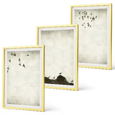 Flying Birds minimalism wall art set minimalist wall art set