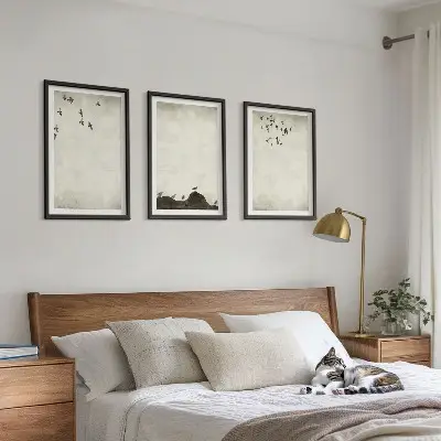 Flying Birds minimalism wall art set minimalist wall art set