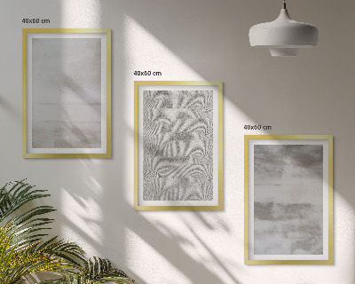 Wall art set Modern minimalist textures