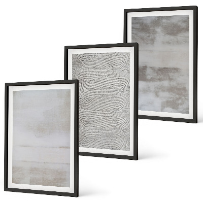 Wall art set Modern minimalist textures