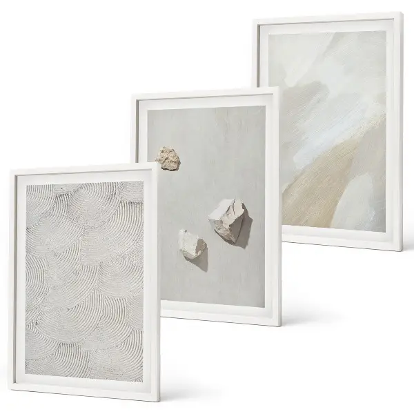 Modern Sand Stones Wall Art Set modern sand stone painting collection