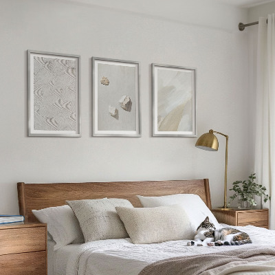 Wall art set Sand stones modern paint