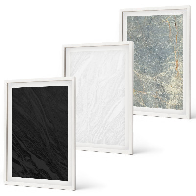 Wall art set The colors of elegant stone structures