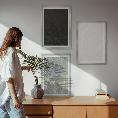 Wall art set The colors of elegant stone structures