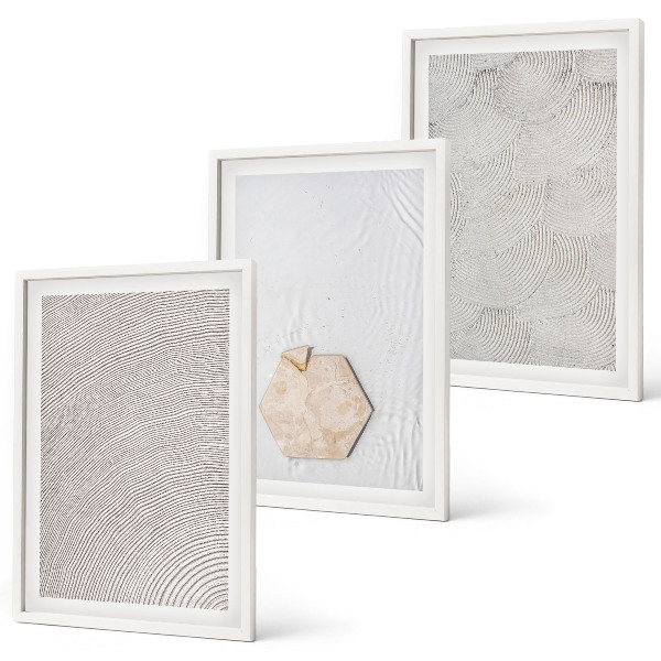 Wall art set Light boho sand textures