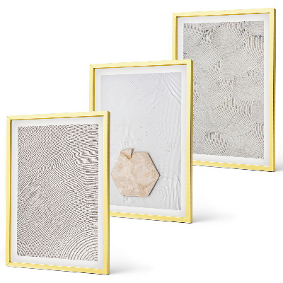 Wall art set Light boho sand textures