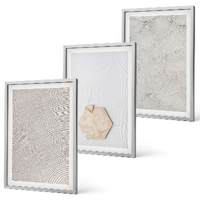 Wall art set Light boho sand textures