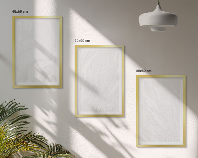 Wall art set Elegant marble structure