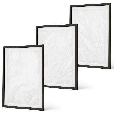 Wall art set Elegant marble structure