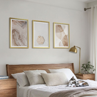 Wall art set Designer abstraction of nature