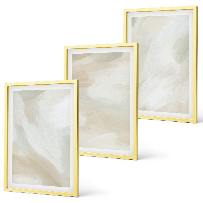 Wall art set Paint texture minimalism