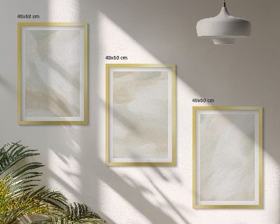 Wall art set Paint texture minimalism