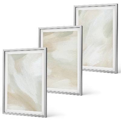 Wall art set Paint texture minimalism