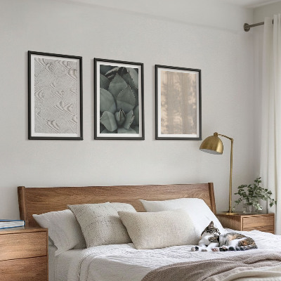 Wall art set Summer tropical textures