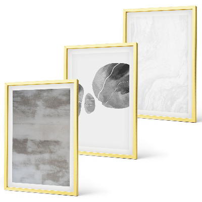 Wall art set Abstract modern structures