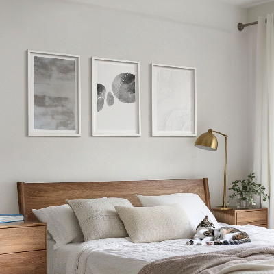 Wall art set Abstract modern structures