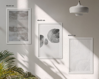 Wall art set Abstract modern structures