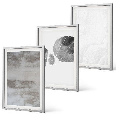 Wall art set Abstract modern structures